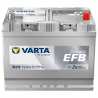 Varta Dynamic EFB 72Ah, 12V, N72, JIS, R+